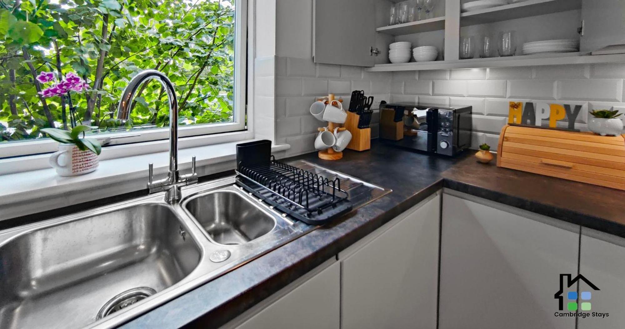 Cambridge Stays Riverside Apart Hotel With 2Br Flats At The City Centre-Parking-Balcony 외부 사진