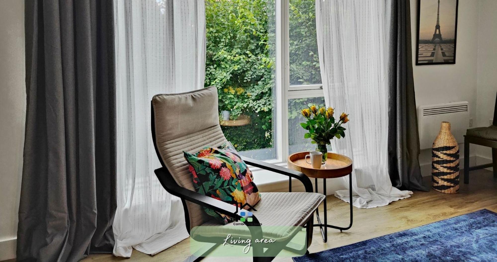 Cambridge Stays Riverside Apart Hotel With 2Br Flats At The City Centre-Parking-Balcony 외부 사진