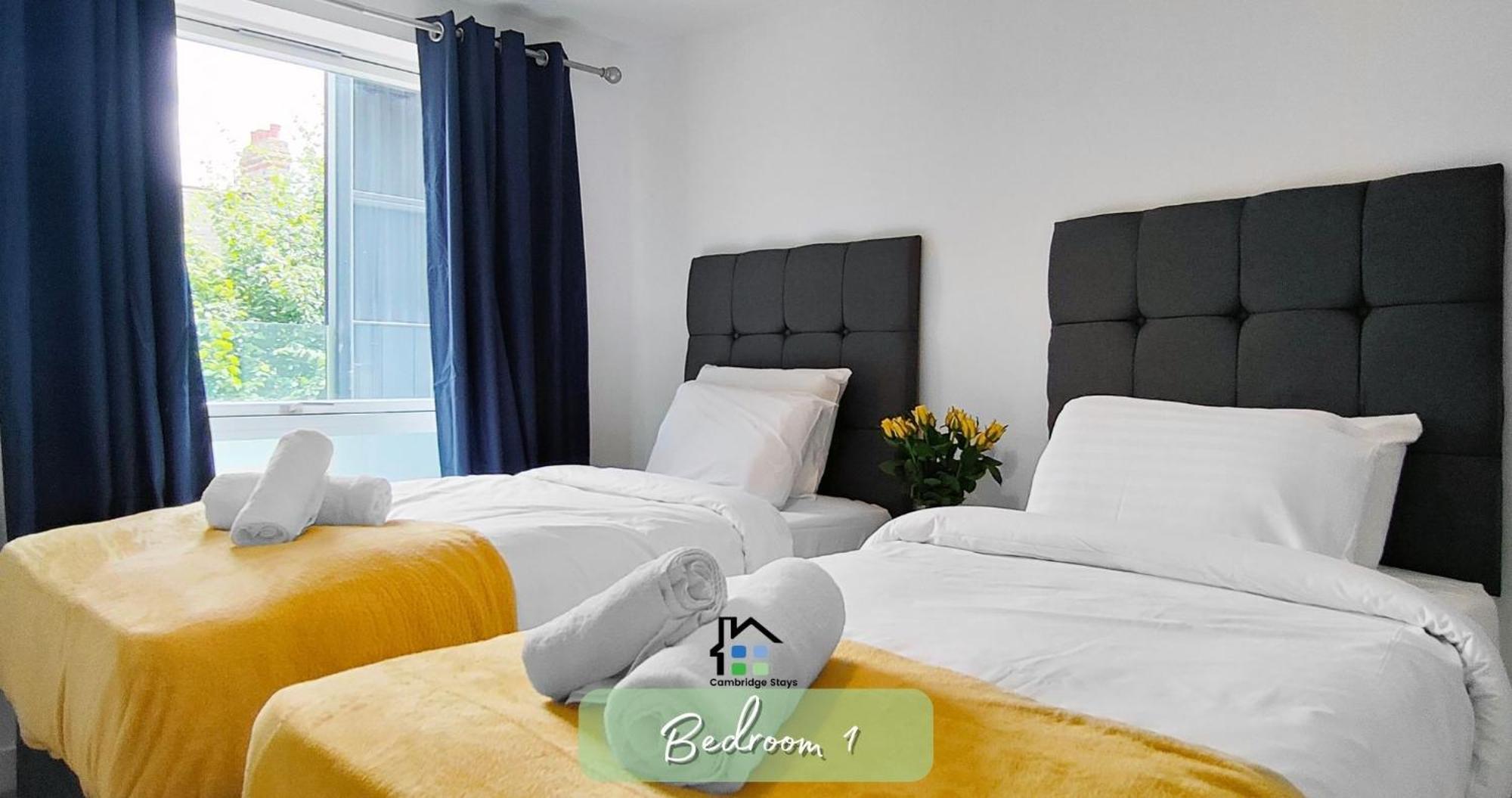Cambridge Stays Riverside Apart Hotel With 2Br Flats At The City Centre-Parking-Balcony 외부 사진